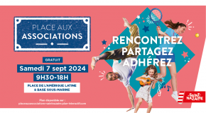 Place aux Associations, notre rendez-vous de rentrée