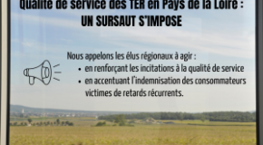 Qualité de service des TER en Pays de la Loire : un sursaut s’impose